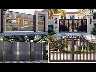 Video thumbnail for Modern metal fence gate design ideas | iron gate design ideas | front gate design | main gate design