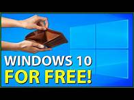 Video thumbnail for How to download and install Windows 10 FOR FREE! (2021)