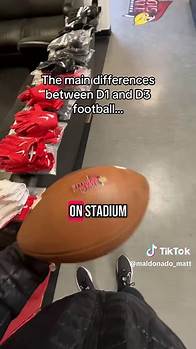 Video thumbnail for Matt Maldonado (@maldonado_matt) - Understanding D1 vs D3 Football: Key Differences