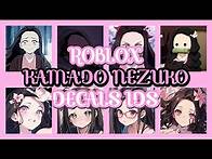 Video thumbnail for ROBLOX | Kamado Nezuko "Demon Slayer Decals Ids | Bloxburg & Royale High