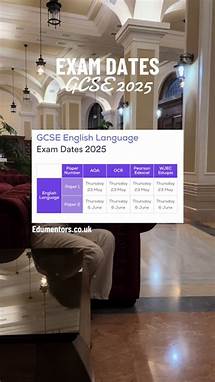 Video thumbnail for GCSE 2025 (@gcse2025.uk) - GCSE English Language Exam Dates for 2025