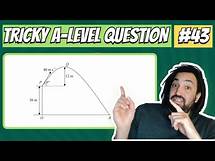 Video thumbnail for Mechanics Time! | Projectiles | Tricky A-Level Maths Question #43