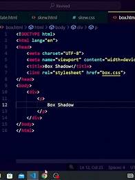 Video thumbnail for box shadow || box shadow css || box shadow property