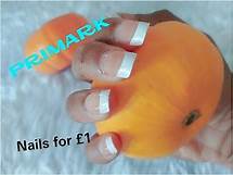 Video thumbnail for Primark Nails for £1|| DIY Stick on French Tips Nail