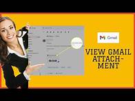 Video thumbnail for How To View Attachment on Gmail? Quickly Open Attachments on Gmail