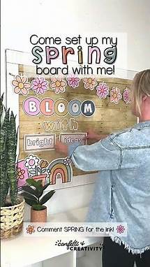 Video thumbnail for Spring Bulletin Board