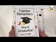 Video thumbnail for Printable Preschool Graduation Program