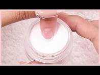 Video thumbnail for French Tip Nail Tutorial Using Dip Powder