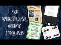 Video thumbnail for 10 Online birthday surprise ideas | Long distance surprise | Virtual/Digital gifts Part-2