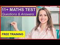 Video thumbnail for 11+ MATHS TEST Questions & Answers (PASS Eleven PLUS!)