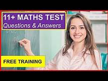 Video thumbnail for 11+ MATHS TEST Questions & Answers (PASS Eleven PLUS!)