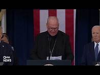 Video thumbnail for WATCH: Cardinal Timothy Dolan delivers invocation at Trump inauguration