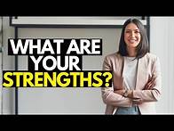 Video thumbnail for What Are Your Strengths? (11 Top Strengths To Use In A Job Interview)