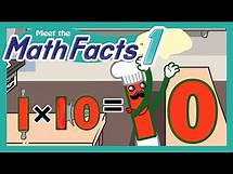 Video thumbnail for Meet the Math Facts Multiplication & Division - 1 x 10 = 10 | Preschool Prep Company