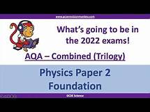 Video thumbnail for 2022 Combined Physics (Foundation) Paper 2
