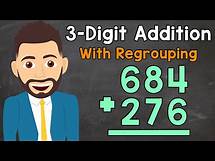 Video thumbnail for Adding 3-Digit Numbers With Regrouping | Triple-Digit Addition | Elementary Math with Mr. J