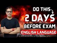Video thumbnail for How to Study English Paper 1 🔥 | Do this 2 Days Before🥷 Exam | CLASS 10 ICSE | @sirtarunrupani​
