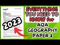 Video thumbnail for Everything you need to know for GCSE Geography Paper 3 (2023) and free 9 mark essay plan!