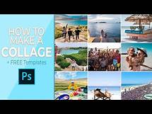 Video thumbnail for How To Make A Collage In Photoshop (With FREE TEMPLATES!)