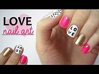 Video thumbnail for Nail Art for Valentine's Day: LOVE Mix & Match Design!