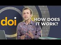 Video thumbnail for DOI: What is it, why do you need it and how to get it?