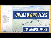 Video thumbnail for How to upload GPX files to Google Maps. Improve your bike touring/bike packing planning.