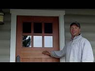 Video thumbnail for Door Refinishing - Douglas Fir Exterior Door