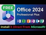 Video thumbnail for Download and Install Office 2024 From Microsoft for Free | Genuine Version | Office 2024