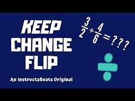 Video thumbnail for Keep Change Flip Song - Dividing Fractions Song