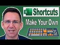 Video thumbnail for Best Excel Shortcut Keys: 2 Ways to Create or Change Shortcut Keys in Excel