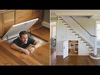Video thumbnail for 15 Ingenious SECRET Hidden Storage Ideas for Your Home
