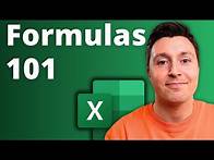 Video thumbnail for Excel For Dummies: Basic Formulas and References