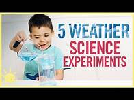 Video thumbnail for PLAY | 5 Weather Science Experiments!!