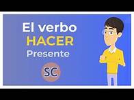 Video thumbnail for Spanish conjugation - El verbo Hacer presente - To do - Present tense