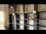 Video thumbnail for DIY IKEA BUILT IN HACK: How To Turn The Gersby Bookcase Into Built-ins For Your Home