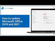 Video thumbnail for 🤔How To Update Office 2019 and 2021 (Simple & Easy) ✅