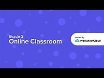 Video thumbnail for Grade 3 - English - Verbs and Adverbs / WorksheetCloud Video Lesson