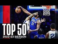 Video thumbnail for Top 50 Blocks of the 2022-23 NBA Regular Season