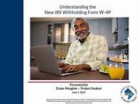Video thumbnail for Understanding the New IRS Form W-4P