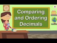 Video thumbnail for Comparing and Ordering Decimals | Mathematics Grade 4 | Periwinkle