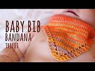 Video thumbnail for Tutorial Knitting Baby Bib (Bandana pattern)