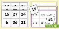 Video thumbnail for 3 Times Table Bingo