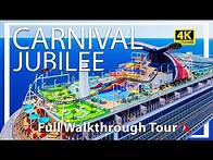 Video thumbnail for Carnival Jubilee | Full Walkthrough Ship Tour & Review | Super New Ship | Only Roller Coaster at Sea