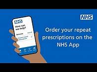 Video thumbnail for How to use the NHS App to order a repeat prescription