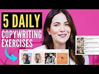 Video thumbnail for 5 Copywriting Exercises To Make You A Better Copywriter
