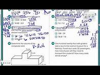 Video thumbnail for KMS 6th Grade Math - Module 1, Topic 3 Test Review
