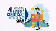 Video thumbnail for Credit Card Interest Scams