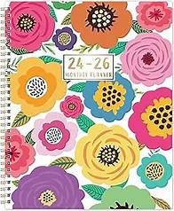 Video thumbnail for Monthly Planner/Calendar 2024-2026 - 3 Year Monthly Planner, Jan. 2024 - Dec. 2026, 9' x 11'', 2024-2026 Calendar Planner with Monthly Tabs, Back Pocket, 30 Notes Pages - Colorful Floral