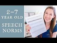 Video thumbnail for Mispronouncing sounds? What's normal for kids? - Speech Norms explained by a Speech Therapist