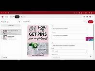 Video thumbnail for How to add keywords to pinterest pins